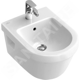 Villeroy & Boch Architectura - Bidet suspendu avec trop-plein, blanc alpin 54840001