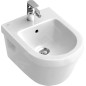 Villeroy & Boch Architectura - Bidet suspendu avec trop-plein, blanc alpin 54840001