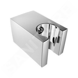 Aqualine Accessoires - Support de douche carré, fixe, chromé SK050