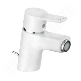 Kludi Pure&Easy - Mitigeur de bidet avec vidage, chrome/ blanc 375339165