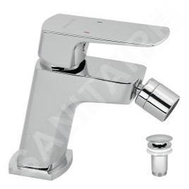 Novaservis Nobless Ego - Mitigeur de bidet avec vidage, chrome 43011,0