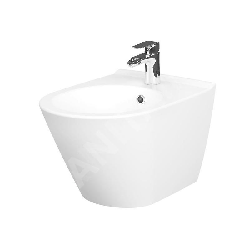 Cersanit City - Bidet suspendu, trou pour robinet, blanc K35-043