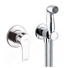Kludi Zenta SL - Ensemble mitigeur encastré avec douchette de bidet, chrome 489990565