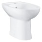 Grohe Bau Ceramic - Bidet sur pied avec déversoir, blanc alpin 39432000