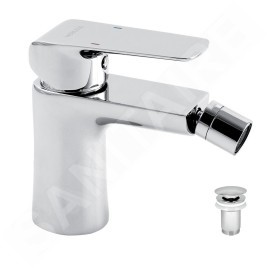 Novaservis Nobless Tina - Robinetterie de bidet avec vidage, chrome 38011,0