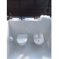 Duravit Starck 3 - Bidet suspendu avec trop-plein, avec WonderGliss, blanc 22301500001