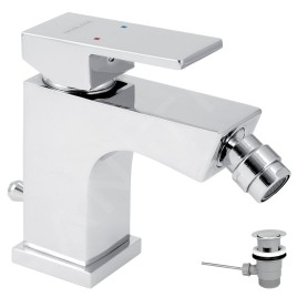 Novaservis Nobless Edge - Robinetterie de bidet avec vidage, chrome 36011,0