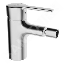 Hansa Ronda - Mitigeur de bidet avec garniture de vidage, chrome 03063273
