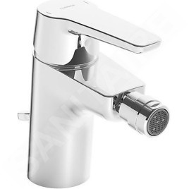 Hansa Polo - Mitigeur de bidet avec garniture de vidage, chrome 51433293