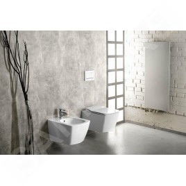 Sapho Céramique - Bidet suspendu Glanc, blanc GC510
