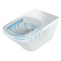Duravit SensoWash Slim - Siège électronique du bidet SensoWash Slim, avec céramique, Rimless, HygieneGlaze, blanc