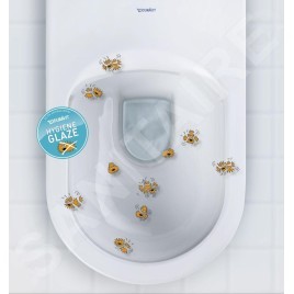 Duravit SensoWash Slim - Siège électronique du bidet SensoWash Slim, avec céramique, Rimless, HygieneGlaze, blanc