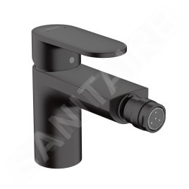 Hansgrohe Vernis Blend - Mitigeur de bidet avec vidage, noir mat 71218670