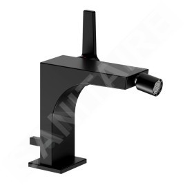 Keuco Edition 11 - Mitigeur de bidet avec vidage, noir mat 51109370000