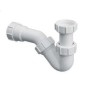 Cersanit Accessoires - Siphon de bidet, blanc K97-114