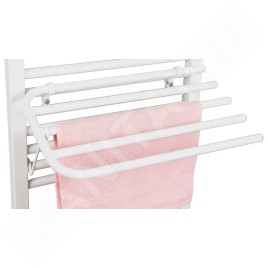 Aqualine Accessoires - Séchoir pour radiateur, universel, blanc brillant 25-03-SV450
