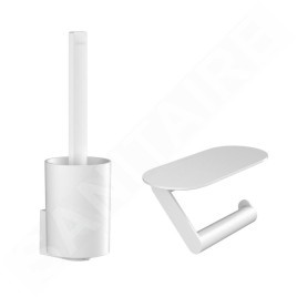 Hansgrohe WallStoris - Accessoires pour toilettes, blanc mat 27969700