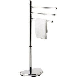 Aqualine Accessoires - Porte-serviettes sur pied, chrome HI31