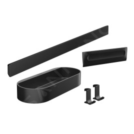 Hansgrohe WallStoris - Accessoires de salle de bain, noir mat 27967670