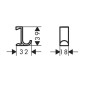 Hansgrohe WallStoris - Crochet, blanc mat 27914700