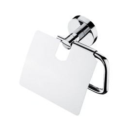 kielle Oudee - Porte-papier toilette avec couvercle, chrome 40402020