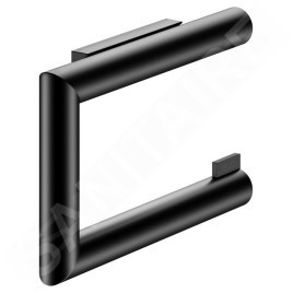 Keuco Reva - Porte-papier toilette, noir mat 12862370000