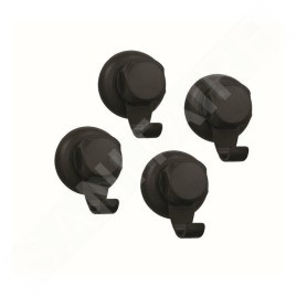 Compactor Bestlock - Crochets 4 pièces, noir RAN9774