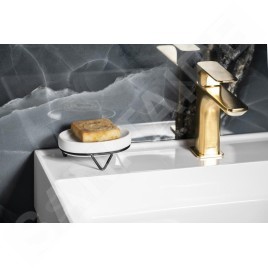 Sapho Ridder Mila - Porte-savon sur pied, blanc 2163301