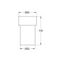 Grohe Allure - Verre, satin 40254000