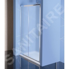 Polysan Easy Line - Porte de douche coulissante 1200 mm, verre Brick EL1238