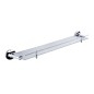 Nimco Monolit - Tablette, longueur 580 mm, verre dépoli/chrome MO 4091X-26