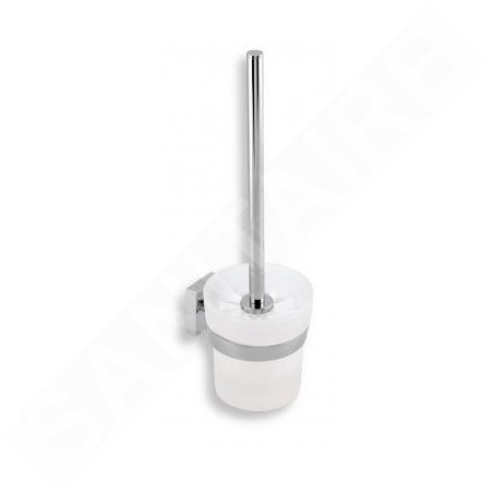 Novaservis Metalia 12 - Brosse WC, verre/chrome 0233,0