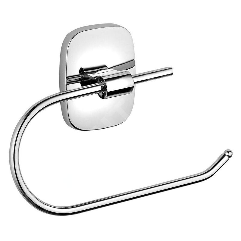 Aqualine Rumba - Porte-papier hygiénique sans couvercle, chromé RB117