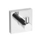 Sapho X-SQUARE - Crochet de serviette, chrome XQ203
