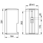 Keuco Plan - Distributeur de papier toilette, chrome 14969010000