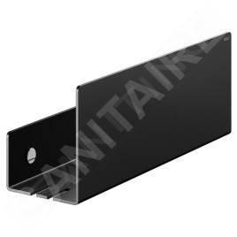 Keuco Accessoires de salle de bains - Étagère, longueur 320 mm, noir mat 24952370000