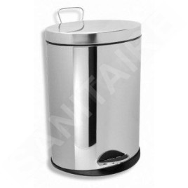 Novaservis Accessoires de salles de bain - Poubelle ronde de 5l, chrome 6160,0