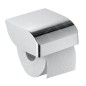 Keuco Elegance - Porte-papier toilette avec couvercle, chrome 11660010000