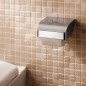 Keuco Elegance - Porte-papier toilette avec couvercle, chrome 11660010000