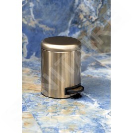 Sapho Accessoires de salle de bains Gedy - Poubelle 3 l, SoftClose, or mat 320987