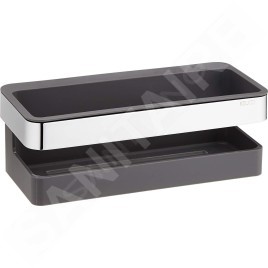 Keuco Collection Moll - Étagère, longueur 240 mm, anthracite/chrome 12758010001