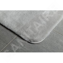 Sapho Accessoires de salle de bains Gedy - Tapis de salle de bains 50 x 80 cm, avec antidérapant, gris 96FY508008