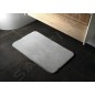 Sapho Accessoires de salle de bains Gedy - Tapis de salle de bains 50 x 80 cm, avec antidérapant, gris 96FY508008