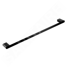 Novaservis Titania Naty - Porte-serviettes, longueur 600 mm, noir 66628,5