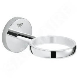 Grohe BauCosmopolitan - Porte-verre/ porte-savon, chrome 40585001