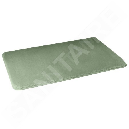 Sapho Accessoires de salle de bains Gedy - Tapis de salle de bain 50 x 80 cm, avec antidérapant, vert 96FY508007