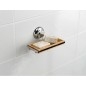 Compactor Bestlock - Porte-savon, bambou/chrome RAN5806