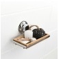 Compactor Bestlock - Porte-savon, bambou/chrome RAN5806