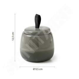 Sapho Gedy Wilma - Pot pour les accessoires cosmétiques, vert WL0307