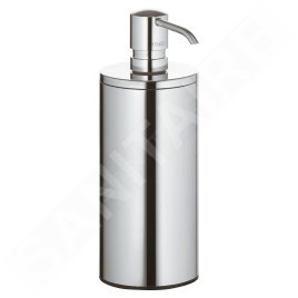Keuco Plan - Distributeur de savon à poser, 250 ml, chrome 14952010100